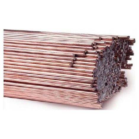 Baguette de soudure cuivrée, 4,00 x 1000 mm, paquet de 1 (1/5)