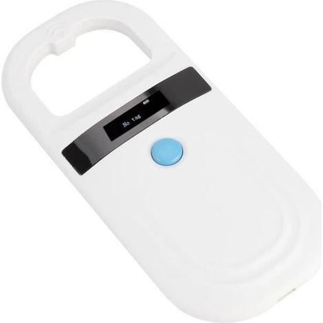 Lecteur de Puce d\'identification des Animaux, Lecteur de Micropuce pour Animaux de Compagnie, affichage OLED Scanner de micropuce (1/4)