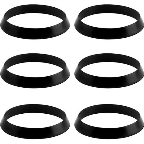 BEBUSINGOTO Junta de drenaje para fregadero de cocina, junta de drenaje de 32 mm, anillo de sellado, arandela de goma, 6 piezas (1/4)