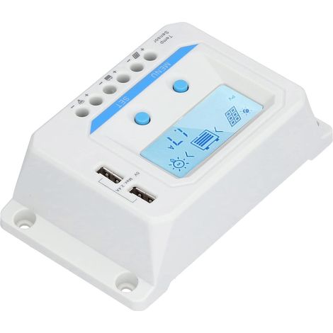PWM Solar Controller, 12V 24A ABS Solar Charge Controller (1/5)