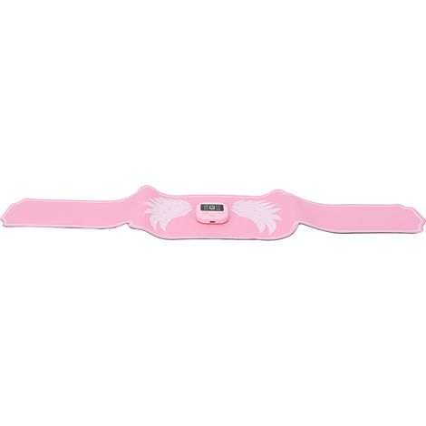 Ceinture abdominale électrique de stimulation musculaire, ceinture de maintien de la taille, rose (1/5)