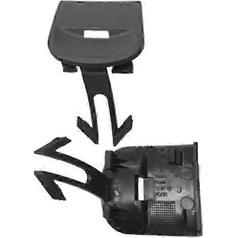 1 paire de caches de remorquage de pare-chocs arrière gauche + droit pour Porsche Cayenne 2007-2010, bonne qualité (1/5)