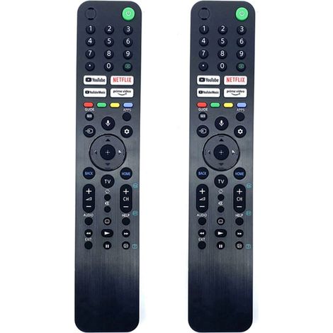 2x Neue RMF-TX520P Sprachfernbedienung für 4K Smart TVs -43X85J -55X80J XR-55A80J XR-65A80J XR-50X90J RMF-TX520U (1/4)