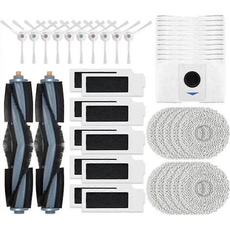Pièces détachées pour aspirateurs T20 OMNI, T20 Max, T20 Pro, X1 Omni, X1 Turbo, Bork V830 et V831 : brosse, filtre et sac à poussière (1/5)