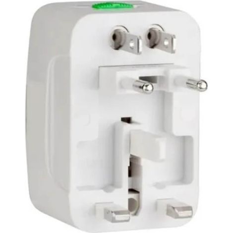 Adaptateur universel secteur portable multiprise voyage mondiale prise convertisseur pour téléphone appareil photo (1/5)