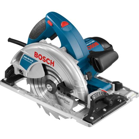 Bosch – Scie circulaire portative 190mm – Puissance 1800W – Profondeur de coupe 65mm – Pour bois dur et teck – Moteur Constant-Electronic (1/10)