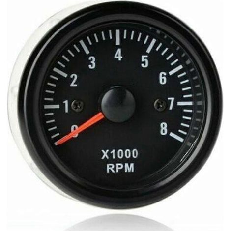Compteur de tours/minute électrique universel, 0-8000 tr/min, affichage LED