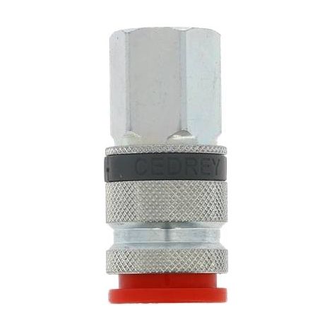 COUPLEUR RAPIDE FEMELLE 1/2'' TYPE US MIL CEDREY