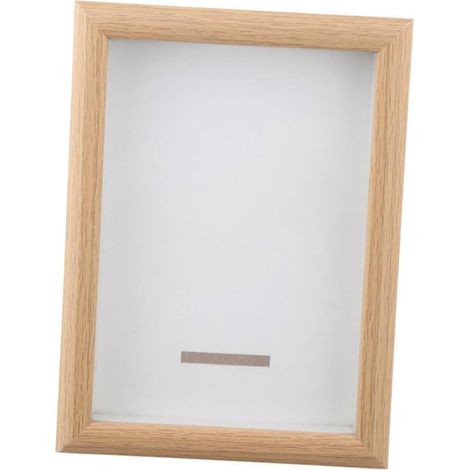 [RM] Vitrine décorative pour médailles, cadre photo pour insignes et récompenses de concours, marron clair - 18 cm (7 pouces) (1/2)