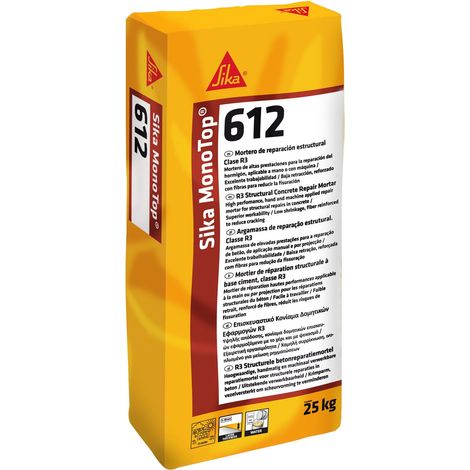 SikaMonoTop-612 ES Gris Saco 25 Kg SIKA