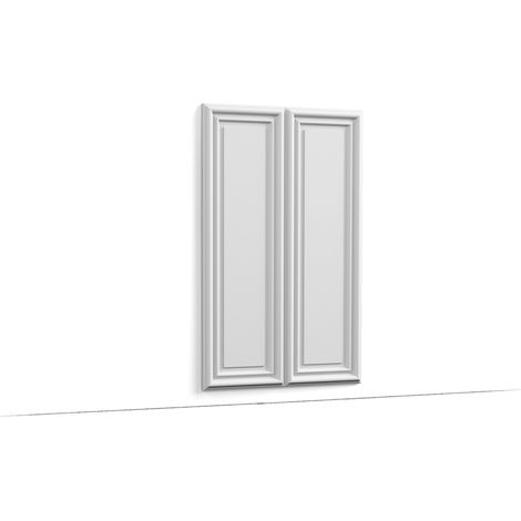3D Wandpaneel Orac Decor W124 BURLINGTON Wandvertäfelung Wandpaneel Neo-Klassizismus-Stil weiß 0,8 m2 (1/5)