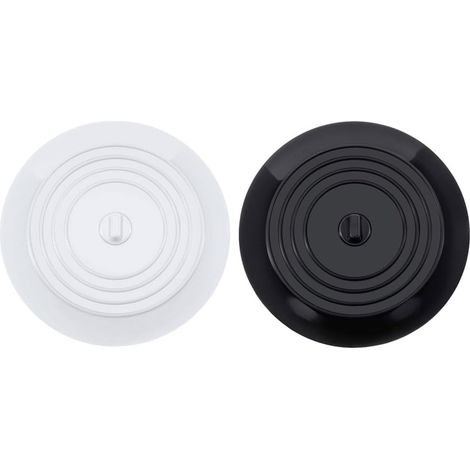 Silikon-Abflussstopfen, Silikon-Badewannenstopfen, Universal-Abflussstopfen, Küchenspülenstopfen, für Küchenspülen, Badezimmerwaschbecken (6 Zoll, 2 Stück) (1/5)