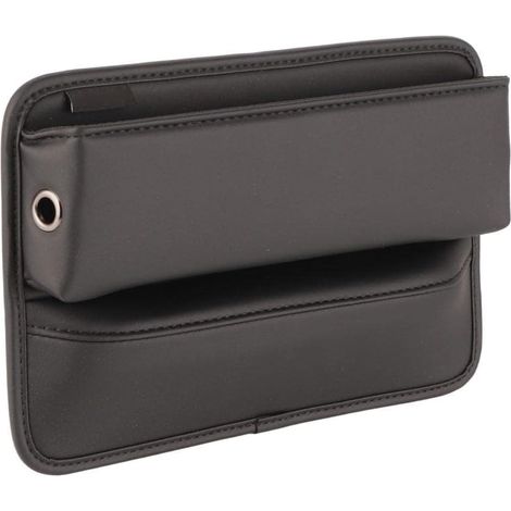 Für Auto-Sitzlücken-Organizer, Autositz-Lücken-Aufbewahrungsbox, PU-Leder, Auto-Seiten-Organizer, multifunktional, sonnenauslaufsicher, für Karten, Schlüssel, Telefone, Brillen, Handschuhe