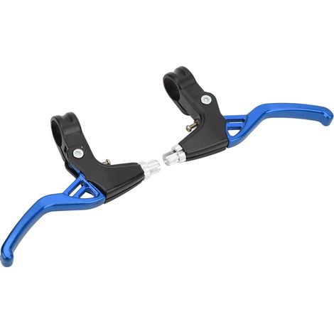 Levier de frein de vélo en alliage d'aluminium, installation facile, accessoire pour VTT et vélos pliants, bleu (1/5)