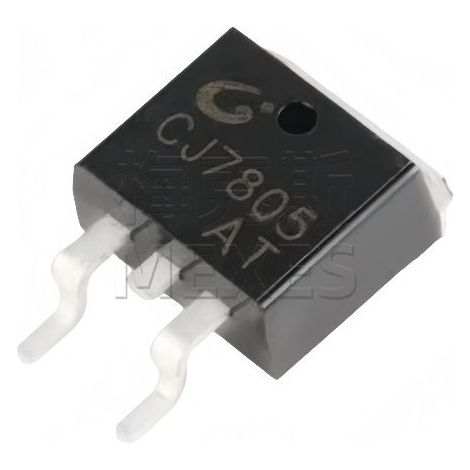 Changdian/Changjing CJ7805 TO-263-2 1,5A/5V/1,5W SMD Linearer Spannungsregler Integrierter Schaltkreis, Elektronisches Bauteil, 5 Stück geliefert.