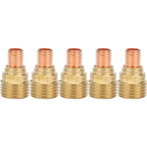 Stück Gaslinsenkragenkörper 45V43 1,6 mm 1/16" für WIG-Brenner WP-9/20/25 (1/5)