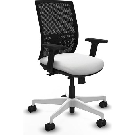 Silla de oficina piqueras y crespo Yunquera negro soporte lumbar ajustable (1/2)
