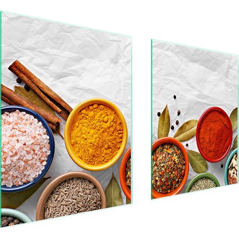 GLASSCHUTZPLATTE FÜR HERD 85x52 SPICES (1/5)