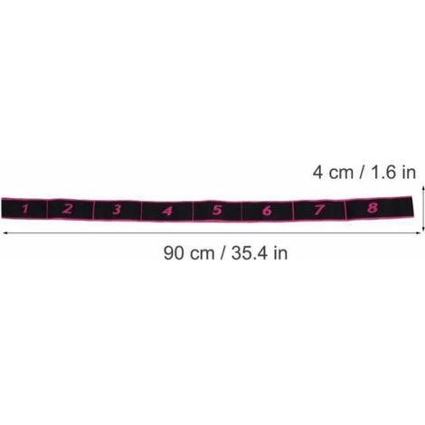 Bandes De Résistance - CVC - 90 X 4 Cm - Pour Fitness Et Musculation - Lot De 1 (1/4)