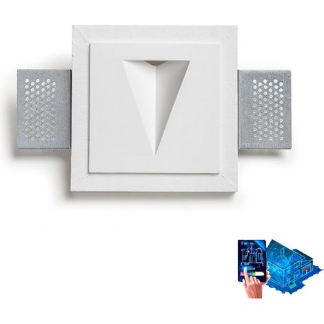 Belfiore -9010 passo 120x120 led 2w 24vdc 3000 k (1/4)