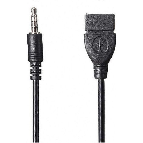 Adaptateur HDMI vers AUX 3,5 mm avec convertisseur USB OTG, connecteur femelle, compatible avec les appareils HDMI Type A 2.0. (1/5)