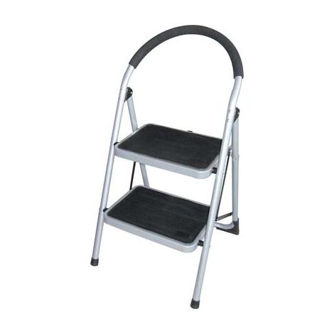 SGABELLO JAFAR DOMUS  ACCIAIO VERNICIATO GRADINI 2 H.MM 486