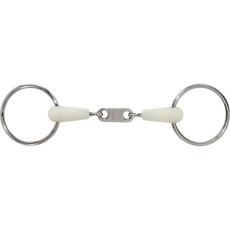 Edelstahlgewinde mit Gelenkringen 66 mm mit 19 mm Mundstück Apfelgeschmack 13,5 cm