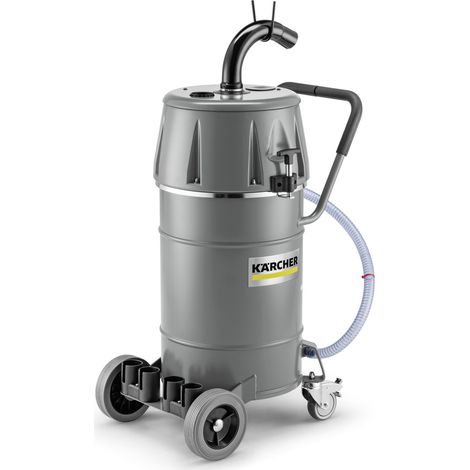 KARCHER Aspirateur Industriel IVR-L 65 12-1 99909000 Monophase, Moteur de 1.2 kW, Cuve de 65 L en Acier, Poussiere L, Poids de 38 kg, Garantie 2 ans