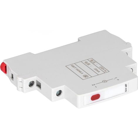 Voyant LED modulaire sur rail DIN AC/DC 230V JD9-H1D pour lignes électriques et télécommunications (1/5)
