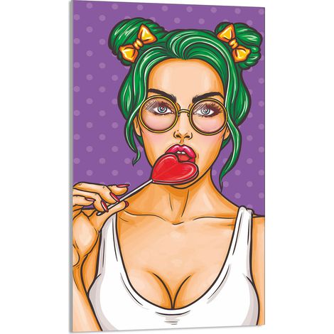 Glasschneidebrett 30x52 Frau (1/5)