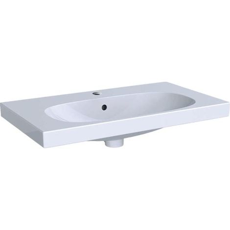 Geberit Acanto Waschtisch, mit Ablagefläche, 1 Hahnloch, mit (1/5)