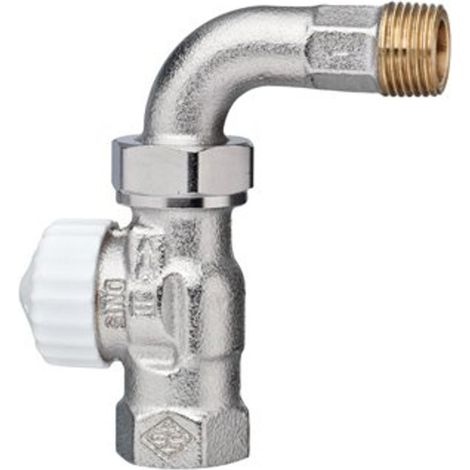 HEIMEIER Corps de vanne thermostatique V-exact II, avec raccord coudé, DN15, 3756-02.000 (1/5)