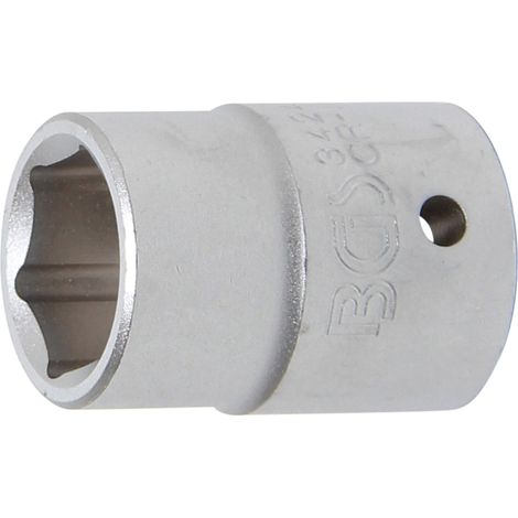 Llave de vaso hexagonal  entrada 20 mm (3/4")  24 mm