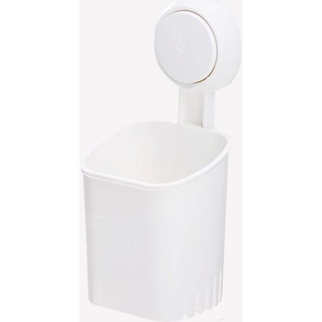 2-teiliges Wandregal mit wasserdichter Ablage für Badezimmer, Klebebefestigung ohne Bohren, Aufbewahrung für Kosmetikartikel und Accessoires.