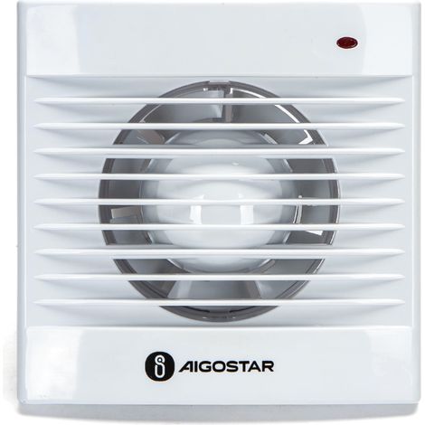 aspiratore bagno cucina ventola aspirazione estrattore foro 100 mm 11 watt griglia forata (1/4)