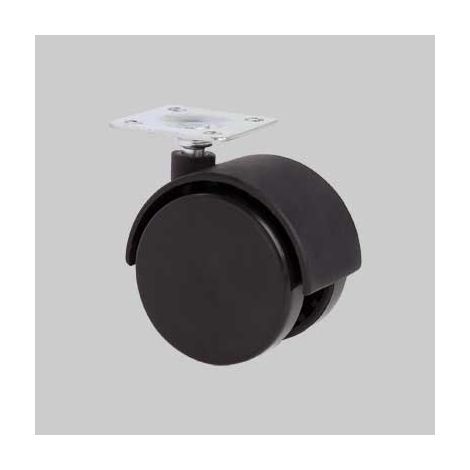 Ruota arredamento art. 164 avo 50 mm - portata 40 kg