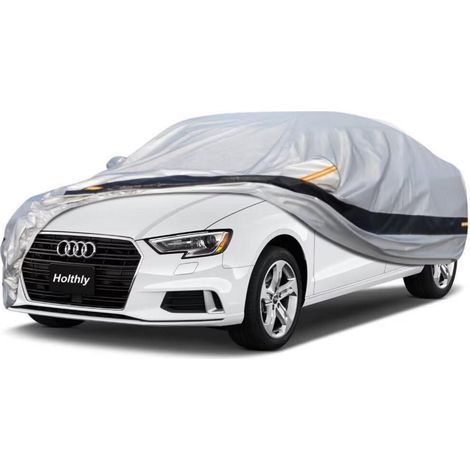 Auto Abdeckplane 10 Lagen Wasserdicht für Audi A3 (2013-2024) UV-Schutz (1/5)