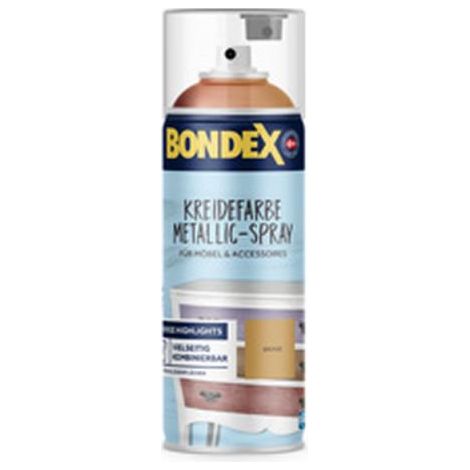 Bondex Kreidefarbe Metallic-Spray Bronze 0,4l - 440229 (1/3)