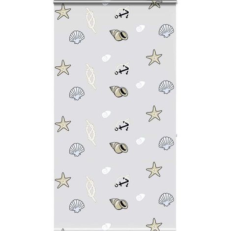 Duschrollo mit Kassette 120x240 cm Stoffbreite 116 cm