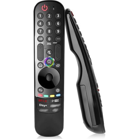 Magic Télécommande pour téléviseur LG LG Magic Remote Smart TV, Smart TV OLED QNED NanoCell 4K UHD Serie, remplacement universel pour MR23GA MR22GA MR21GA