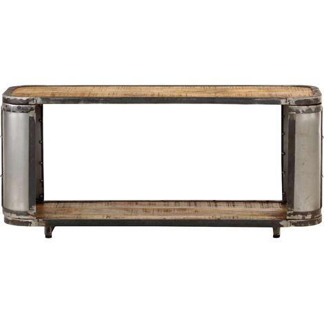Maison Exclusive - TV-Schrank 90x30x40 cm Massivholz Mango (1/5)