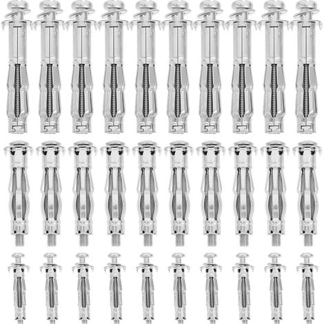 Unomor Lot de 30 vis d ancrage pour cloisons creuses vis d