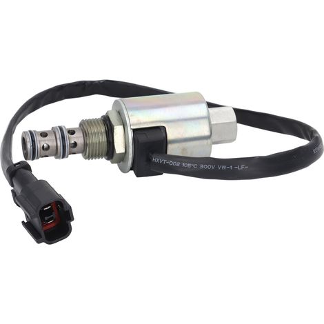 Magnetventil 20Y‑60‑11712, Ersatzteil für Elektrobaggermotoren, 24 V, passend für KOMATSU PC200‑5, PC220‑5 und PC240‑5 (1/5)