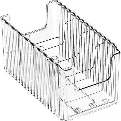Faltbare und verstellbare Aufbewahrungsboxen, transparente Schubladenorganizer für Schlafzimmer, Küche, Büro (1/5)
