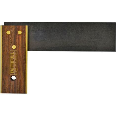 Faithfull RI57-CTTS6 150mm (6-inch) Carpenter's Try Square with Durable Steel Blade and Clear Markings
