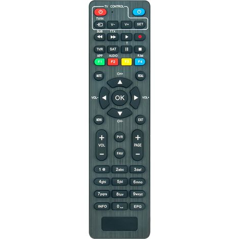 Télécommande Rechange pour Humax Tivumax LT Sat DTT DIGIMAX-T2, DIGIMAX-Nano, HD-3801S2, HD-3601S2, HD-3X00S2, HD-3800S2, HD-3600S2, LT-HD2020T2, HD-2020T2, HD-2020T2/B (1/4)