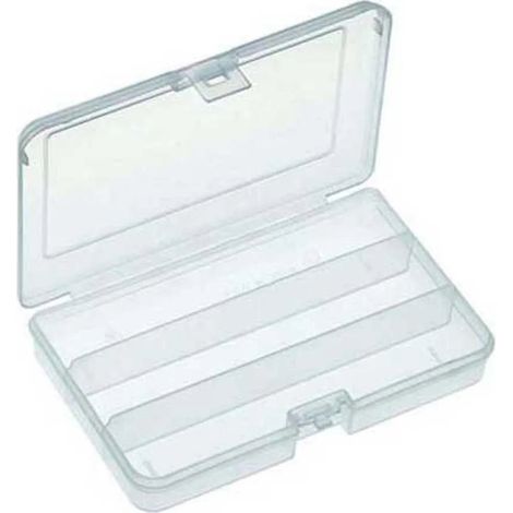 Aufbewahrungsbox plastica-panaro small parts box 3 Fächer 16.8x11.2 cm