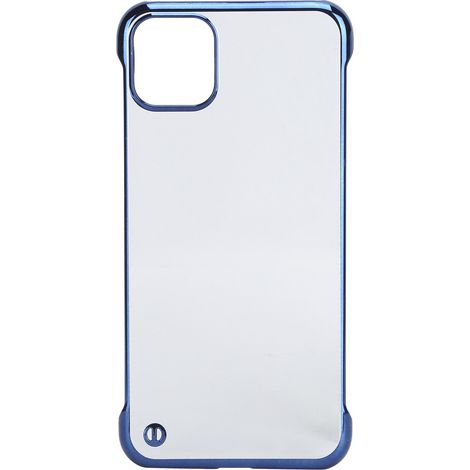 Custodia antiurto resistente con telaio in alluminio per iPhone 11 Pro Max, dotata di tecnologia di assorbimento degli urti, design con cornice rialzata e materiale resistente all'ingiallimento. (1/2)