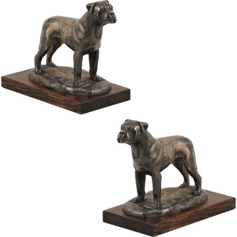 Bullmastiff, Bulmastif - estatuilla de perro, figura de oficina, trofeo para una exposición canina de Art-Dog (1/5)