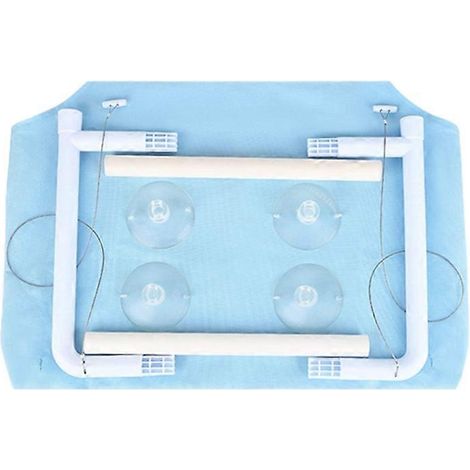 Ventouse Chat Hamac Fenêtre Lit Suspendu pour Chat Étagère Chat Fenêtre Lavable (1/4)